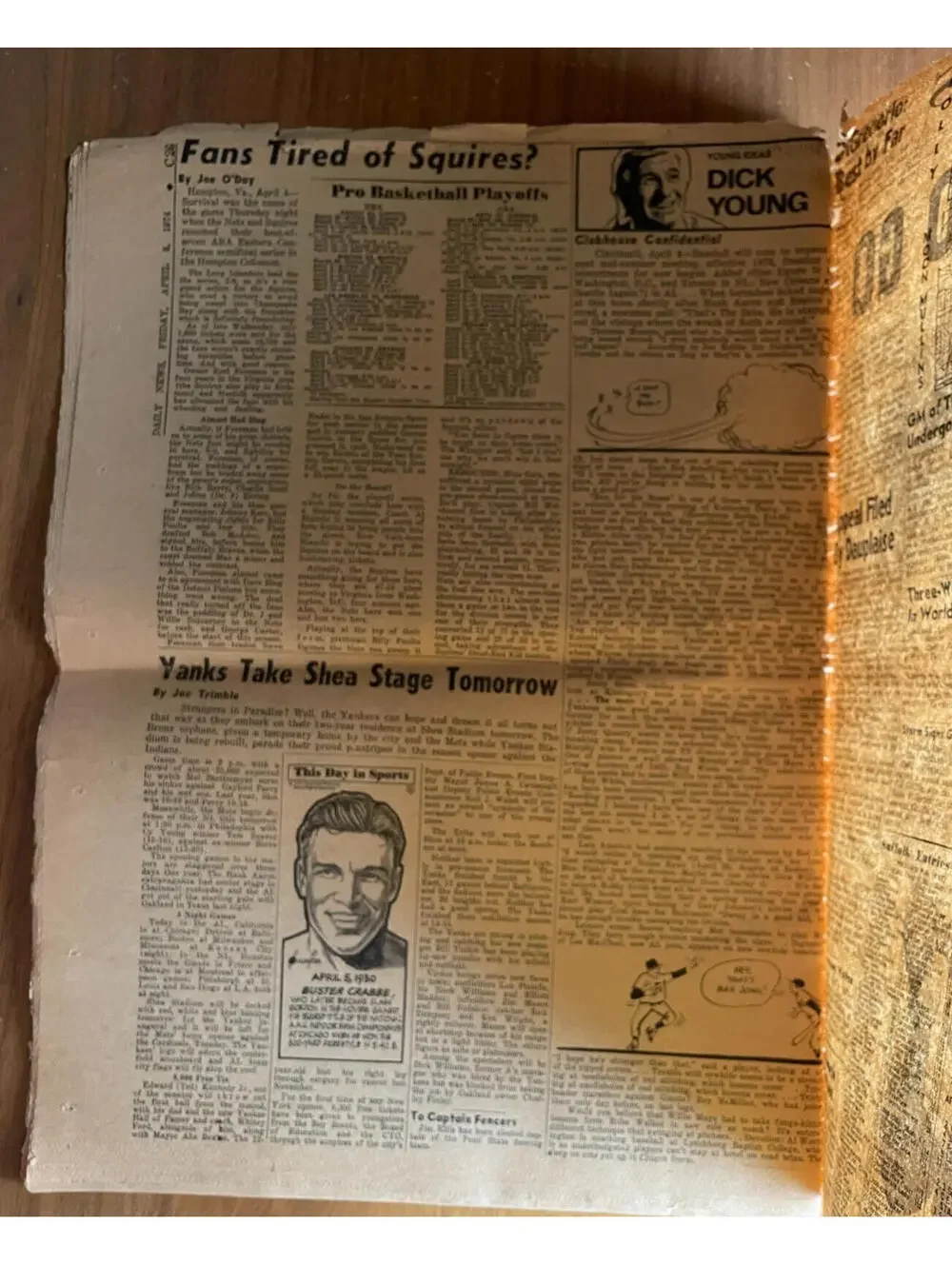 Aaron Hits 714 Ties The Babe Daily News Newspaper Apr 5 1974